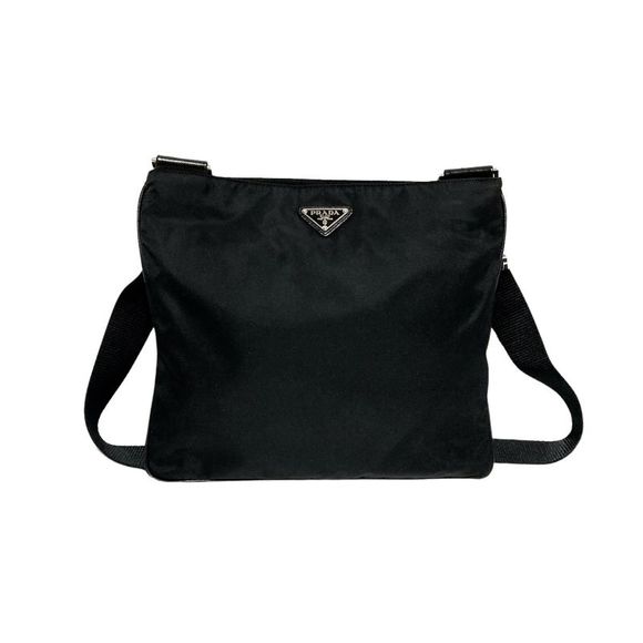Prada Handbags - Prada Tessuto Black Synthetic Shoulder Bag (Pre-Owned)